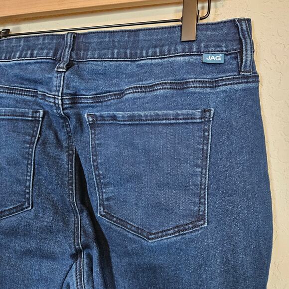 JAG Cecila Skinny Jeans Dark Wash Denim Plus Size 16 Casual Weekend Everyday - Picture 3 of 11